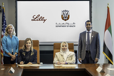 El Departamento de Salud – Abu Dhabi y Eli Lilly Suisse SA firman una Declaración de Colaboración para apoyar la investigación clínica y la innovación en el cuidado de la salud