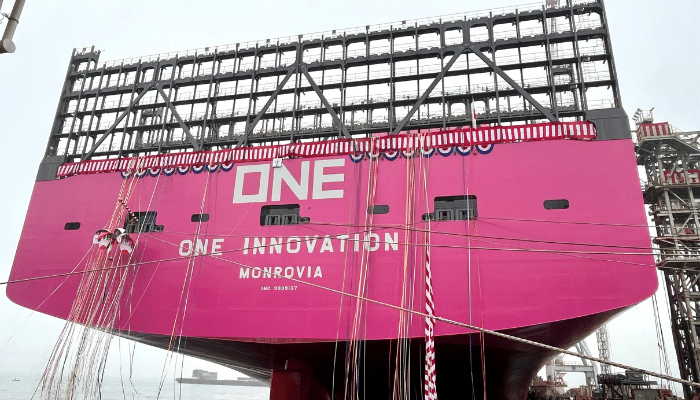 ONE anuncia la entrega de su primer buque portacontenedores de 24.000 TEU «ONE INNOVATION»