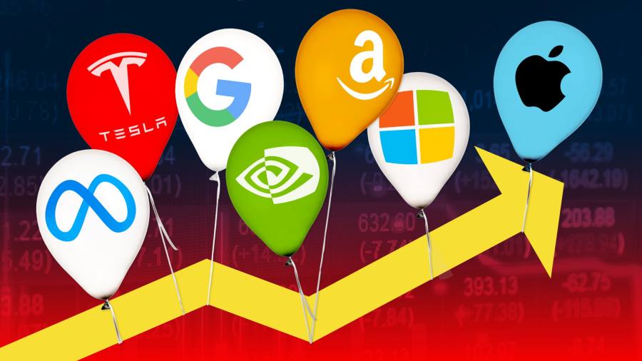 Las siete empresas que impulsan el repunte del mercado de valores de EE. UU.