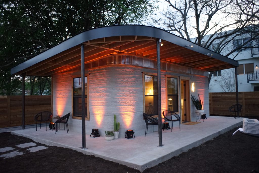 Nuevas empresas de Texas construyen casas impresas en 3D para aumentar el inventario y combatir el cambio climático