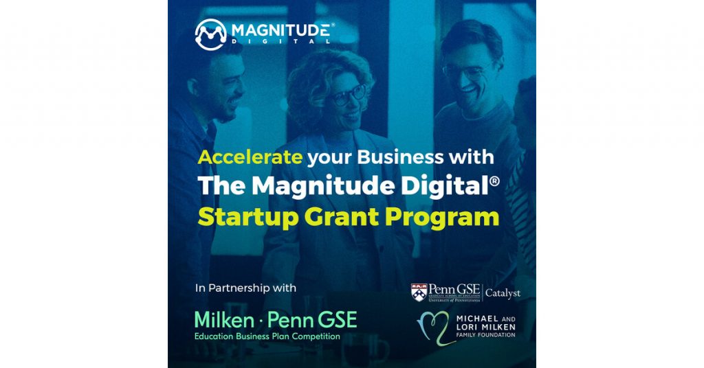 Magnitude Digital® lanza el Programa de subvenciones para empresas emergentes, que ofrece servicios de marketing de crecimiento a empresas emergentes