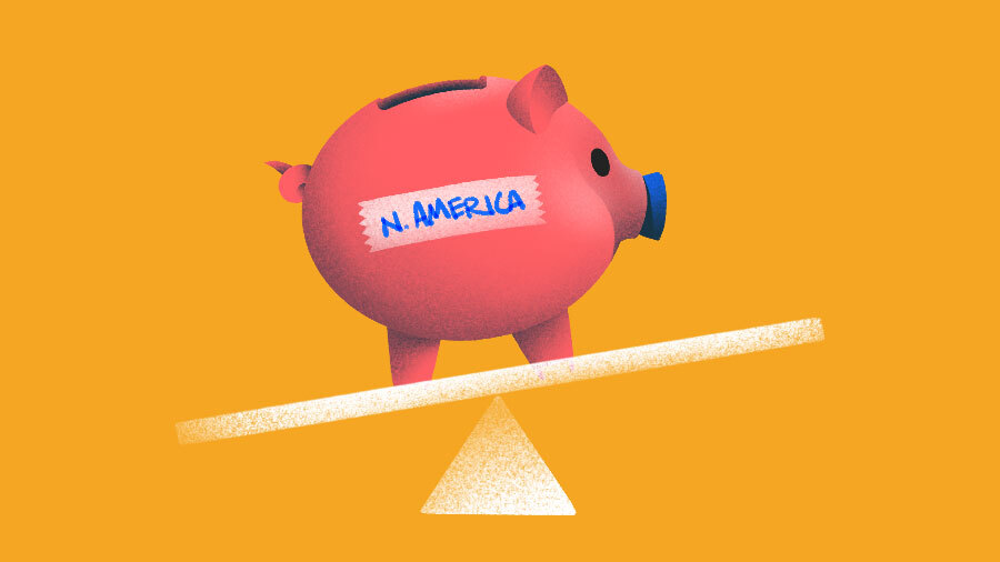 La financiación de startups en América del Norte se mantuvo estable en el trimestre