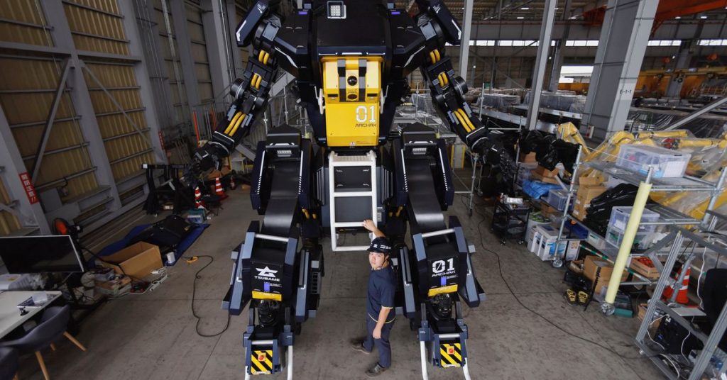 Una startup japonesa desarrolla un robot similar a ‘Gundam’ con un precio de 3 millones de dólares