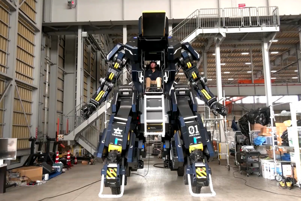 La startup japonesa ha presentado un robot con traje de 15 pies para la exploración espacial