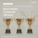 Tercer año consecutivo: Zoe Financial gana el premio al mejor asesor financiero en línea en los premios NerdWallet 2024
