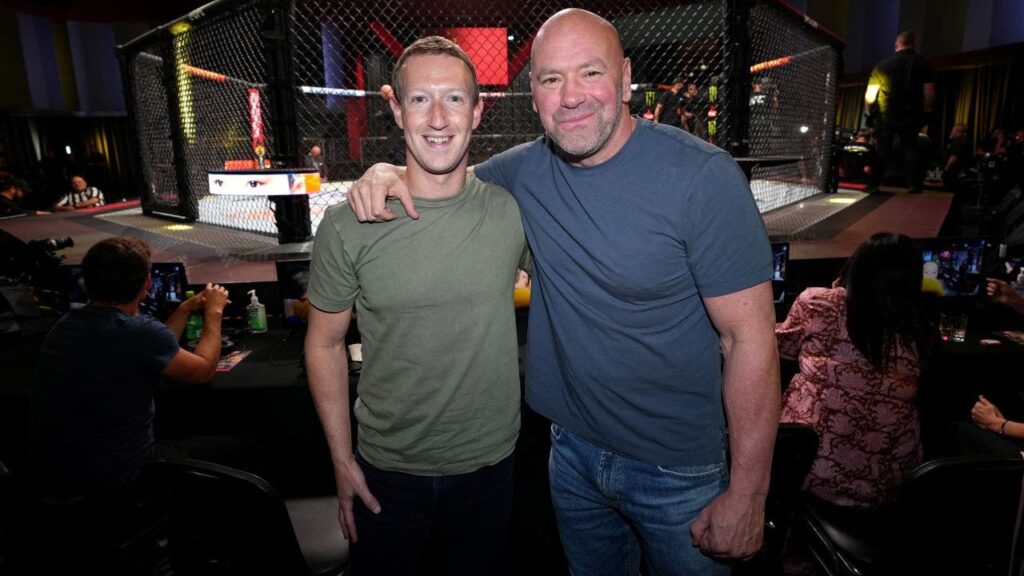 Meta advierte a los inversores que la pasión de Mark Zuckerberg por las MMA podría afectar el negocio
