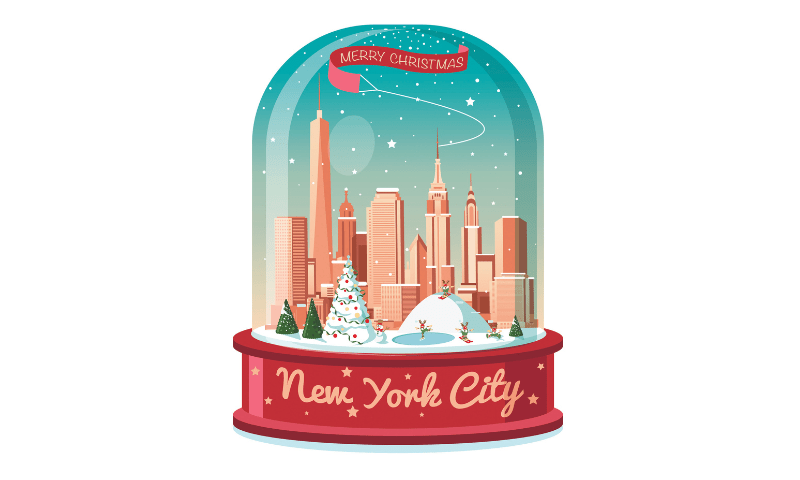 Navidad en Nueva York con Brand Santa