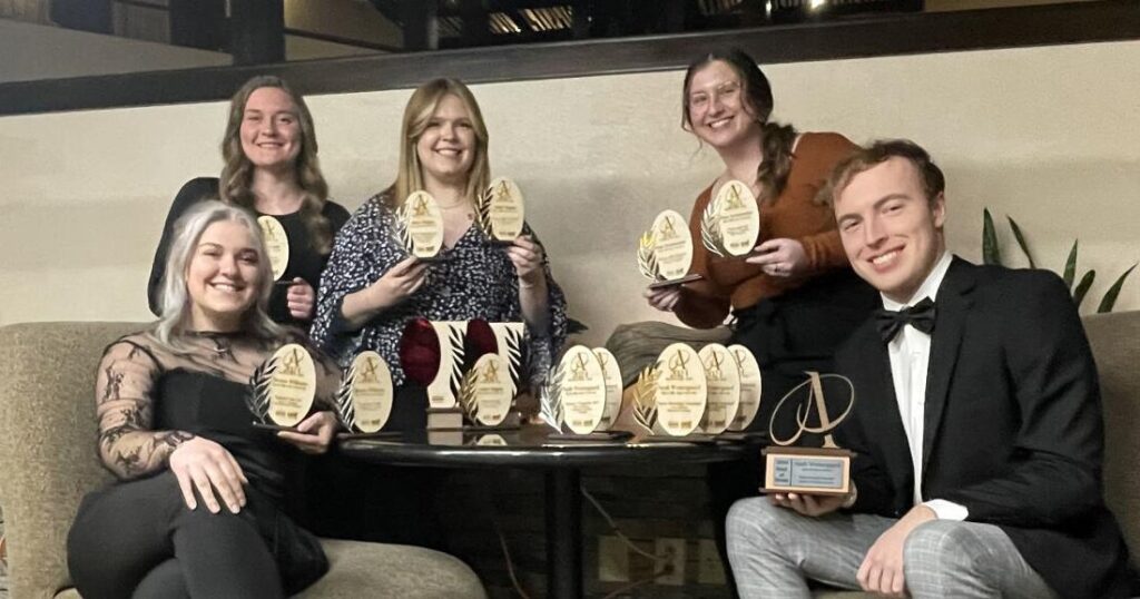 Los estudiantes de BHSU obtienen los máximos honores en los premios de publicidad AAF Black Hills