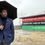 Stoney dice que la empresa de publicidad utiliza el entierro africano como una «tropa de negocios».