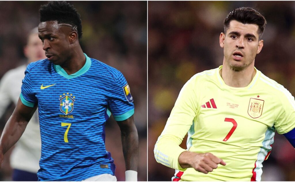 España vs Brasil: Cómo ver en vivo, canales de TV y opciones de streaming en tu país el 26 de marzo de 2024