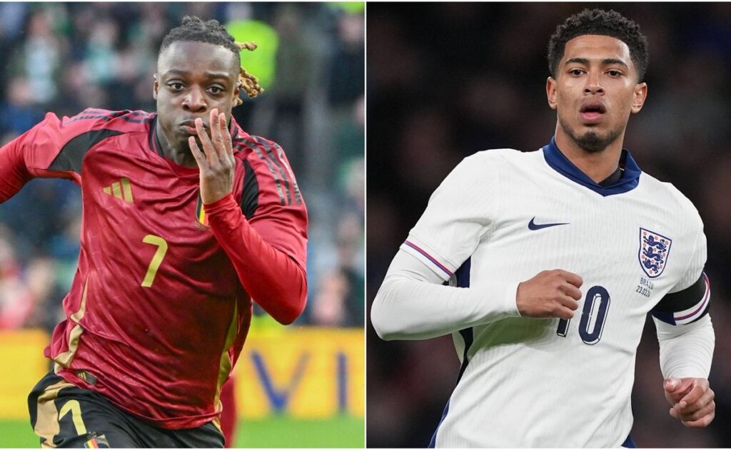Inglaterra vs Bélgica: Cómo ver en vivo, canales de TV y opciones de transmisión en tu país el 26 de marzo de 2024