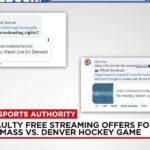 Cargue enlaces rotos de transmisión de hockey de UMass, cómo mirar de forma segura