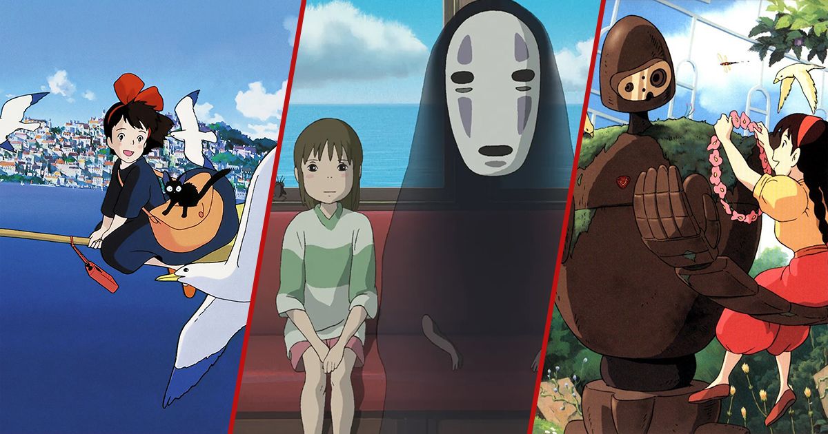 Las mejores películas de Studio Ghibli, clasificadas
