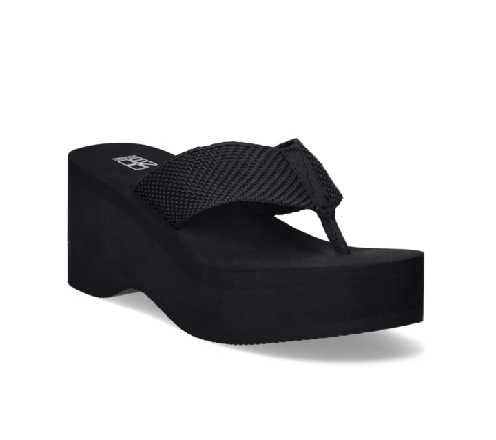 Sandalias de cuña con plataforma y tacón medio de No Boundaries