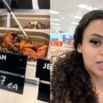 «Veremos si puedo soportarlo esta noche», informa el TikToker sobre la tienda de delicatessen jamaicana en Walmart.
