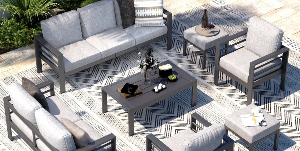 Compre 70 % de descuento en muebles de jardín