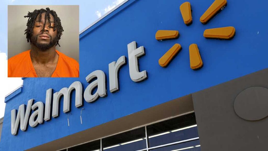 Sospechoso acusado de robar 3 tiendas Walmart