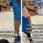 Empleado de Walmart intenta impedir que mamá compre confites