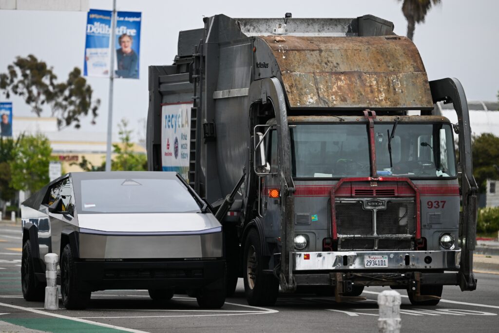 ¿Ya has visto un Cybertruck?