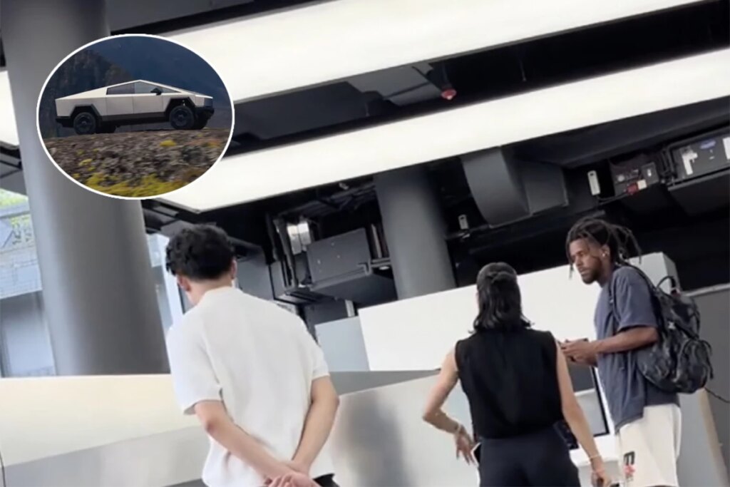 J. Cole vio Cybertruck comprando, los vendedores imperturbables
