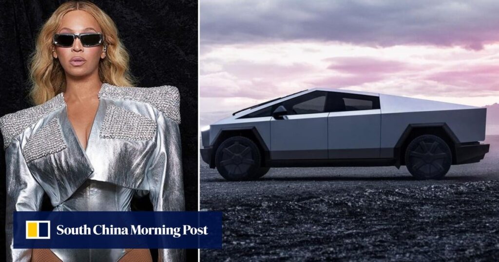 Cybertruck de Tesla, ¿el nuevo coche ‘It’?  Diez celebridades lucen el símbolo de estatus de cuatro ruedas, desde Beyoncé y Kim Kardashian hasta Lady Gaga; Don Lemon incluso le pidió uno a Elon Musk.