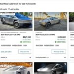 Hay más de 140 Tesla Cybertrucks «usados» a la venta