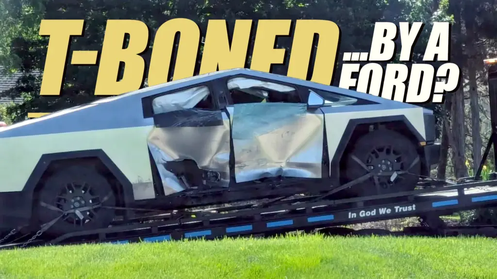 El primer gran desastre de la vida real del Tesla Cybertruck