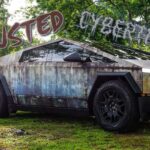Echa un vistazo a este Tesla Cybertruck oxidado