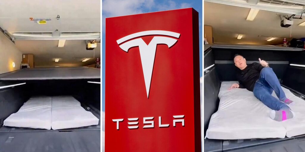 ¿Puedes dormir en un Cybertruck?