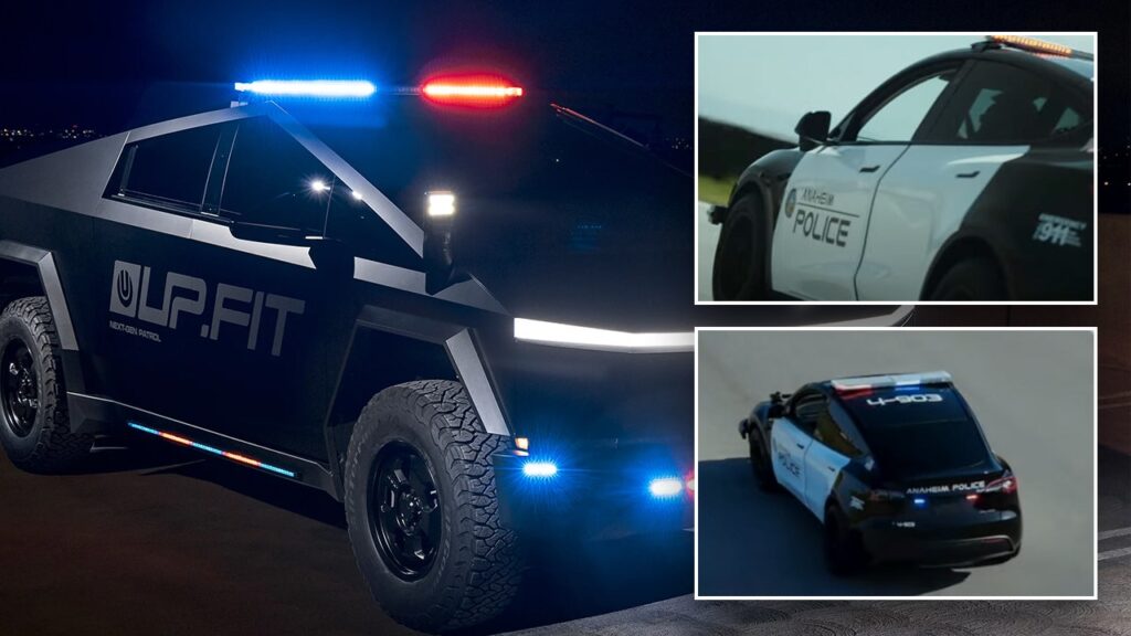 El departamento de policía de California presenta vehículos de patrulla Tesla Modelo Y; Los Cybertrucks podrían ser los siguientes