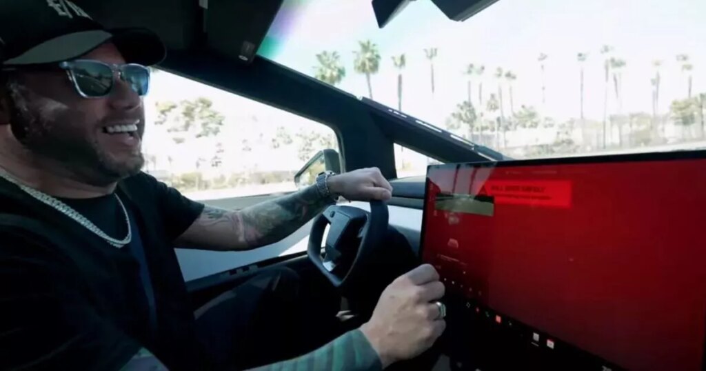 El Tesla Cybertruck ‘anti-apocalipsis’ de Elon Musk se estropea minutos después de salir del concesionario