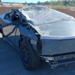 Un Tesla Cybertruck implicado en un grave accidente está a la venta