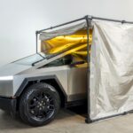 Esta tienda de campaña de alta tecnología puede evitar que los ataques EMP dañen los Cybertrucks