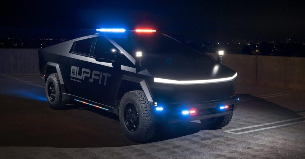 El vehículo policial Tesla Cybertruck será adoptado por la policía de Irvine