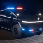 El vehículo policial Tesla Cybertruck será adoptado por la policía de Irvine