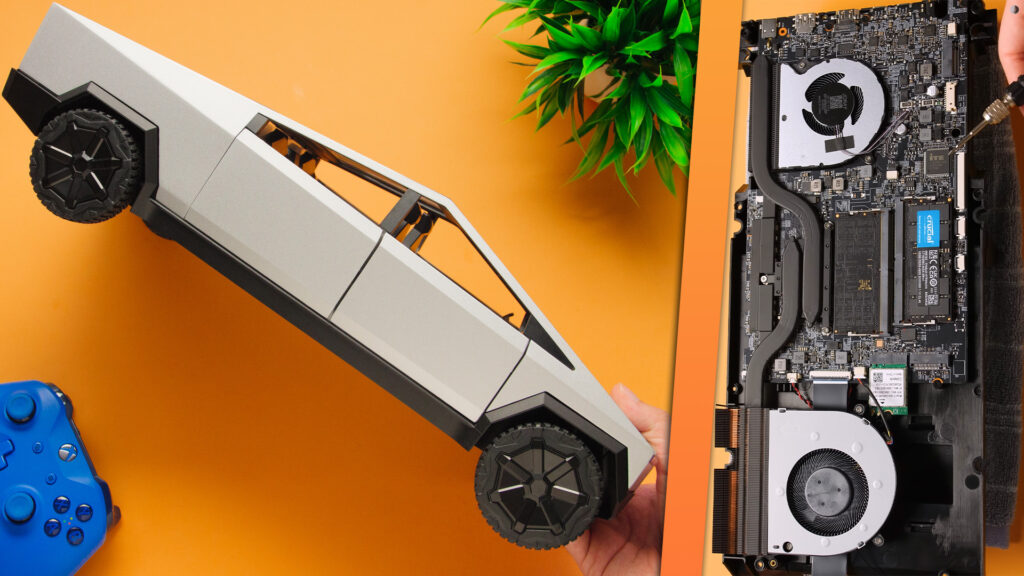 Esta PC Tesla Cybertruck puede jugar juegos reales