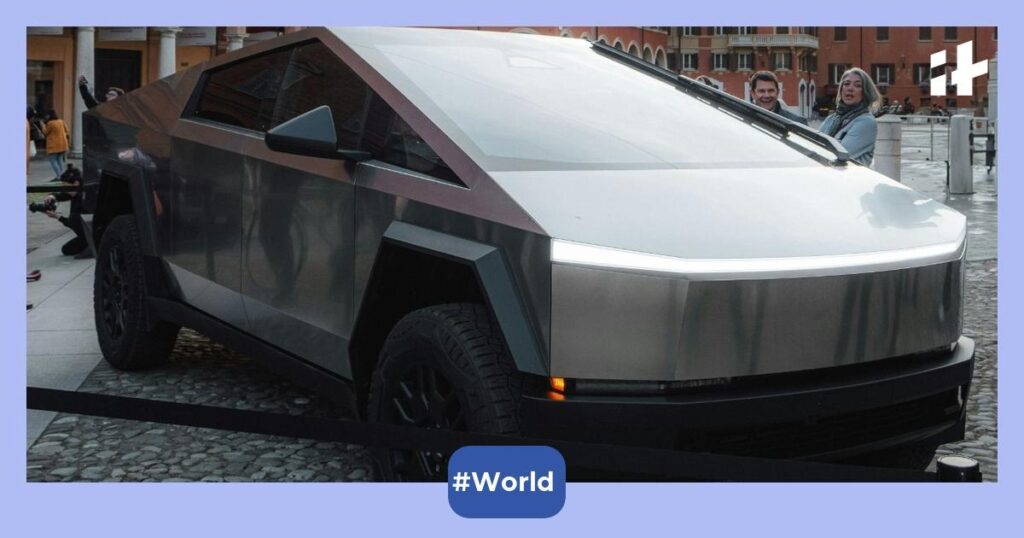 ¡Guau!  Un hombre confunde el Tesla Cybertruck con basura