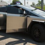 El Tesla Cybertruck ha llamado la atención en South Point, Ohio |  Negocio
