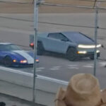 El Tesla Cybertruck C4 Corvette gana la Spectator Circle Drag Race