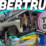El primer desmontaje del Tesla Cybertruck muestra una bisagra de puerta mal instalada, un revestimiento marrón y un embalaje inteligente