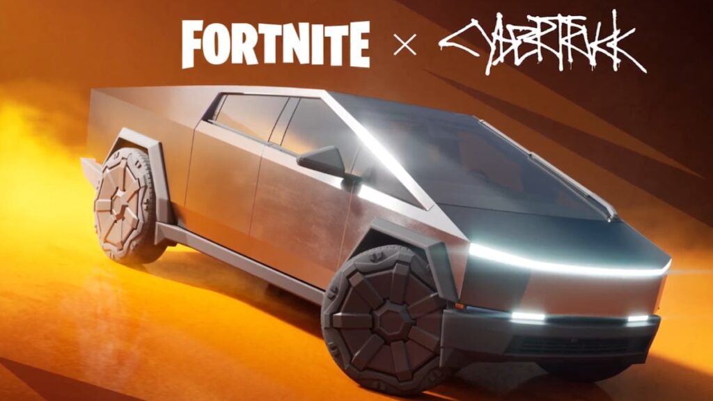 Fortnite y Rocket League agregan Tesla Cybertruck que se ve peor que tu línea de tiempo de Twitter