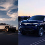 Comparación de remolque entre Cybertruck y Silverado EV