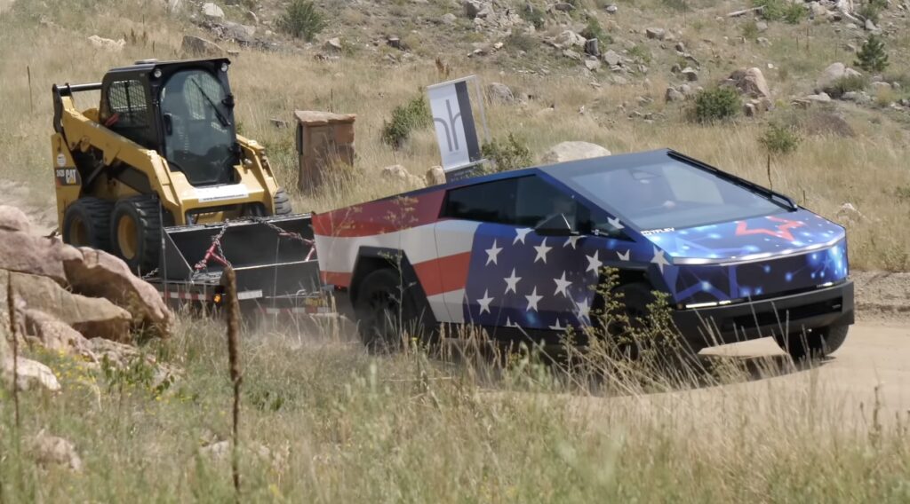 Tesla Cybertruck supera a la Ford F-150 Tremor en una prueba de remolque de 10,500 lb contra sobrecalentamiento