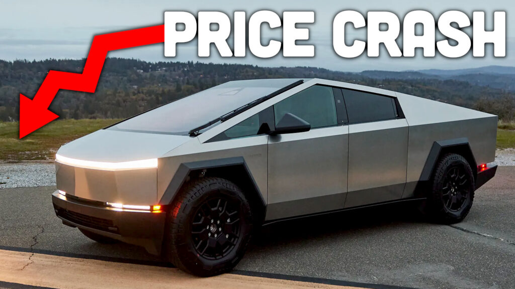 Los valores de reventa de Tesla Cybertruck están cayendo rápidamente