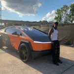 El famoso rapero estadounidense ha personalizado el Tesla Cybertruck