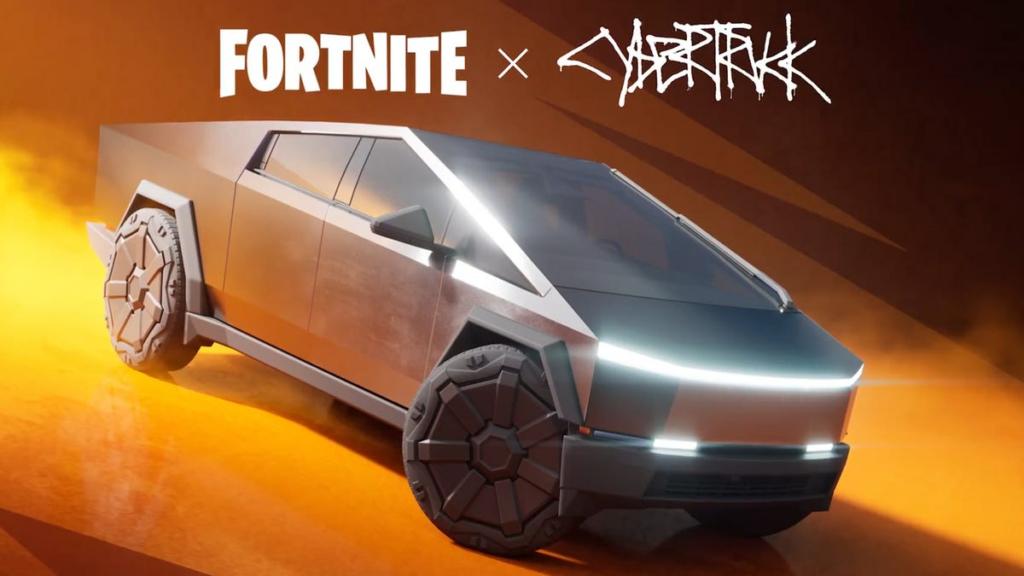 El Cybertruck de Tesla llegará a Fortnite y Rocket League esta semana