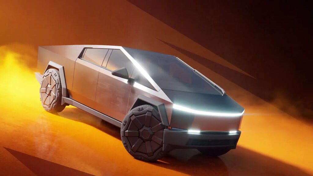 Los jugadores de Fortnite se unen para elegir Tesla Cybertrucks en el juego: ‘Destroy on Sight’