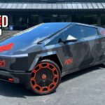 El Tesla Cybertruck personalizado de LaMelo Ball presenta una envoltura de cromo salvaje, ruedas de 26 «y logotipos exclusivos