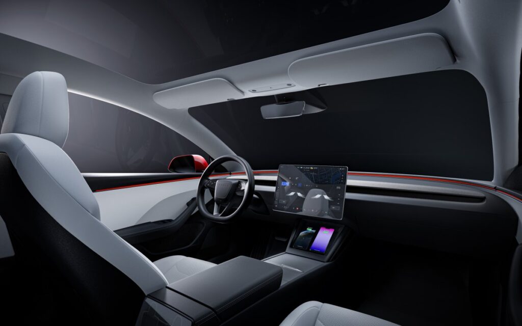 Tesla agrega nuevas opciones de iluminación ambiental en la actualización 2024.26.1