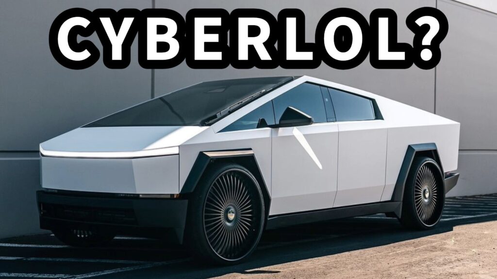 La gente está poniendo el Tesla Cybertruck sobre grandes ruedas de 30 pulgadas